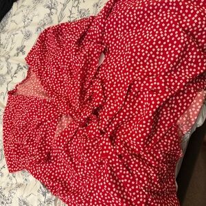 Red Polka Dot Dress